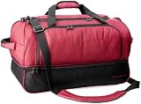 Rick Steves 21" Drop Bottom Duffel,Merlot,One Size