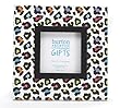 Sassy Safari Wooden Picture Frame Covered in Printed Safari Leopard Print Canvas