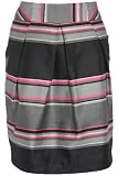 PRINCIPLES - Pink And Grey Stripe Tulip Skirt