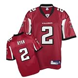 Reebok NFL Equipment Atlanta Falcons #2 Matt Ryan Red Replica Jersey (X-Large)