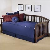 IMAGE OF Fashion Bed Group Salem Wood Daybed in Mahogany Finish with Pop-Up Trundle
