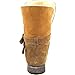 Bearpaw Carrie Women Round Toe Suede Brown Mid Calf Boot