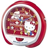セイコークロック HELLO KITTY (ハローキティ) 目覚し時計 CQ114R