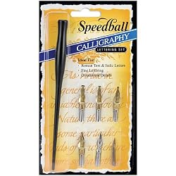 Speedball Calligraphy 7-piece Lettering Pen Set