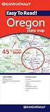 Rand McNally State Map Oregon (Rand McNally Easy to Read!)