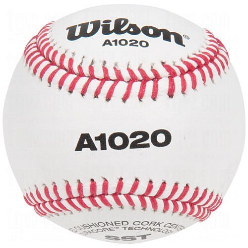 Wilson A1020 Bsst Leather Baseballs 1 Dozen