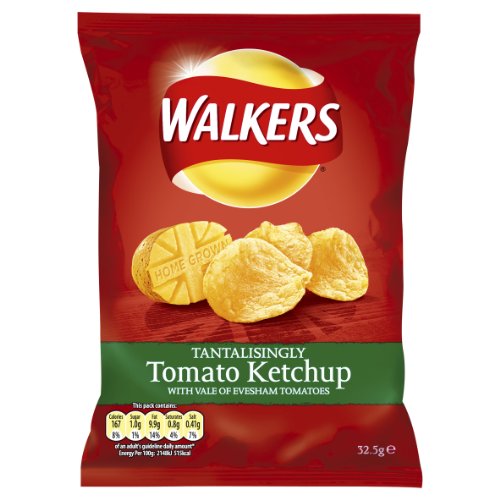Walkers Tomato Ketchup 32.5 G (pack Of 48) Picture