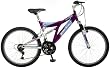 Pacific Gray's Peak Girls' 24-Inch's Dual-Suspension Mountain Bike