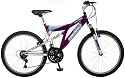 Pacific Gray's Peak Girl's 24-Inch's Dual-Suspension Mountain Bike