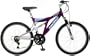 Pacific Gray's Peak Girls' 24-Inch's Dual-Suspension Mountain Bike