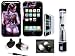 Cuffu Iphone Seduce Tatoo Cover Case/earphone/screen Protector 3 in 1 Bundle Deal