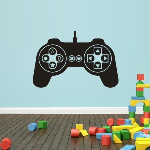 Wall Decal Vinyl Sticker Decals Gaming Time ox Ps3 Game Ps2 Controller (Z1614)