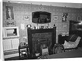 Canvas Print of 1930s suburban dining room, Sussex from Mary Evans