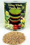 5 Lbs Barley Sprouting Seed - Certified Organic - 5 Lb Nitrogen Packed Can - Barley Seeds for Planting, Ornamental Grass, Food Storage, Grinding for Flour, Beer Making, Growing & Juicing Barleygrass for Barley Grass Juice. Long Shelf Life.