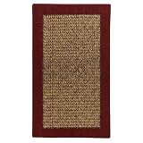 Mohawk Home Raffia Rug Collection - Red