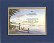 Personalized Touching and Heartfelt Poem for Sisters - I am Blessed to Have You as Sister . . . Poem on 11 x 14 inches Double Beveled Matting