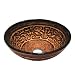 Vigo Industries VG07019 Copper Mosaic Glass Bathroom Vessel Sink, Bronze