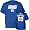 Mark Bavaro New York Giants Blue Name and Number T-Shirt - Small