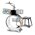 BONTEMPI-JD 4530-instrument de musique-Batterie rock drummer