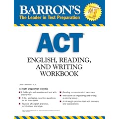 Barron's ACT English, Reading, and Writing Workbook (Barron's Act English, Reading and Writing)
