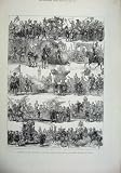 1879 PROCESSION SILVER WEDDING EMPEROR AUSTRIA VIENNA