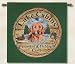 Wall Hanging - Lake Cabins Hunting & Fishing Camp. Includes Free Quality Decorative Display Rod