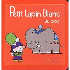 Petit Lapin Blanc au zoo