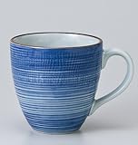 流砂丘マグ(ブルー)　【マグカップ 美濃焼】