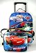 Disney Cars 15" Large Rolling Backpack and Matching Insulated Lunch Box Set - Up in Smokes