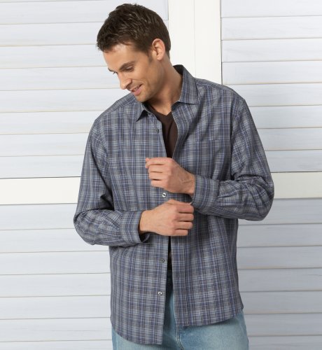 Big & Tall Blue Harbour Long Sleeve Check Shirt