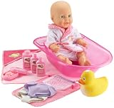 Baby n Fun 65813 - Bade Puppe, New Born Baby