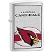 All Products : Zippo NFL Arizona Cardinals Lighter (Silver, 5 1/2 x 3 1/2 cm)