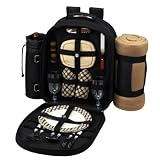 Search : London Picnic Backpack with Picnic Blanket for 2