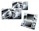 Bundle Monster Nintendo Ndsi Dsi Nds Ds i Vinyl Game Skin Case Art Decal Cover Sticker Protector Accessories - White Race Car
