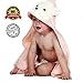 Hooded Towel Luckver with Baby Wrap:100% Cotton for Any Childre's Age,Infant or Toddler-CUTE-Super Soft Blanket and Shower Gift for kids-Superior Quality