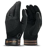UPC 884849028957 product image for Ariat Men's Tek Grip Gloves Black 10 | upcitemdb.com