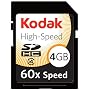 Kodak High-Speed 4 GB 60x Class 4 SDHC Flash Memory Card KSD4GBHSBNA060