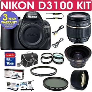 BRAND NEW NIKON D3100 Digital SLR Camera