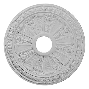 18 1 8OD x 1 1 8P x 3 5 8C Raymond Ceiling Medallion by 