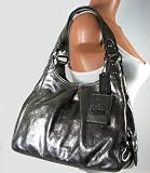 NEW AUTHENTIC COACH MADISON CRACKLE METALLIC LEATHER MAGGIE (Gunmetal) Review