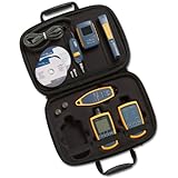Image : Fluke Networks FTK1350 SimpliFiber Pro Multimode Fiber Verification Kit with FT500 FiberInspector Mini Video Microscope...