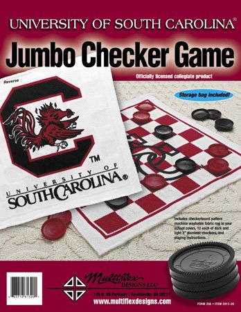 Jumbo Checker Rug Game South Carolina Gamecocks 51QhEZeZGCL Jumbo Checker Rug Game South Carolina Gamecocks