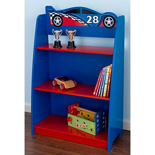 Amazing KidKraft Racecar Bookcase