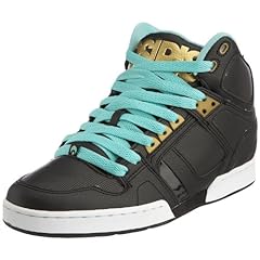 Osiris Men's NYC 83 Skateboarding Shoe,Black/Gold/Cap,12 M US 
