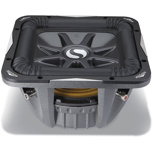 Kicker 08S10L74 Solo-Baric 10-Inch 250mm 4-Ohm DVC Subwoofer On Sale