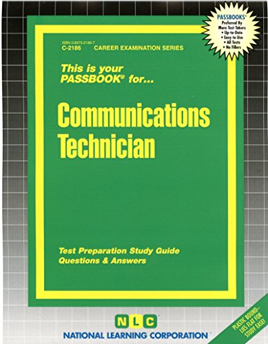 communications technicianpassbooks
