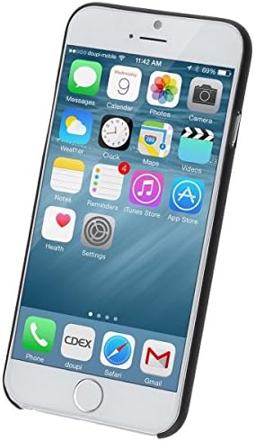 Iphone 6 Plus Case, Wosterinc® 0.3mm Ultra Thin Clear Rubber Soft TPU Matte Case Cover for Apple Iphone 6 Plus 5.5" (Black)