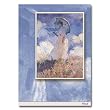 Woman with Parasol - 5" x 7" Pop Up Greeting Card