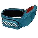 FEOYA 多機能 ヒップシートキャリア チェアベルト 前向き抱っこ紐 ベビーキャリア ベビー用品臀部シット ウエストキャリー (ブルー)