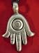 Pewter Pendant All-Seeing Eye of Ra Necklace Pewter Pendant All-Seeing Eye of Ra Necklace